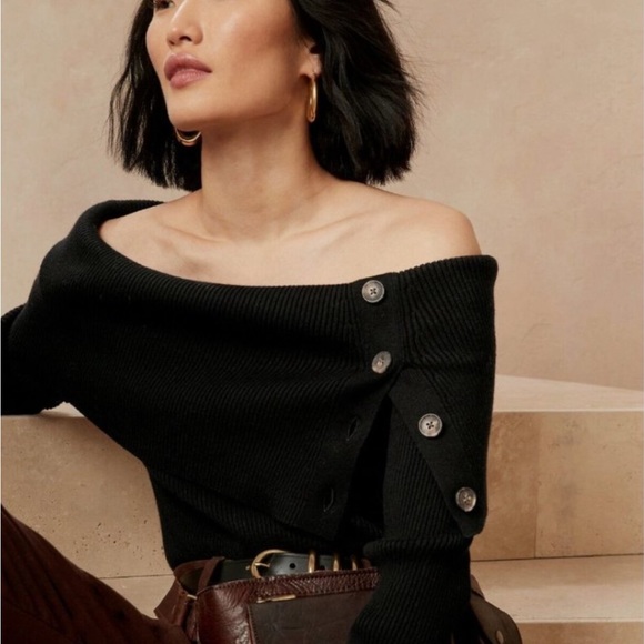 Brand new with tags jcrew off the shoulder sweater - Picture 1 of 4